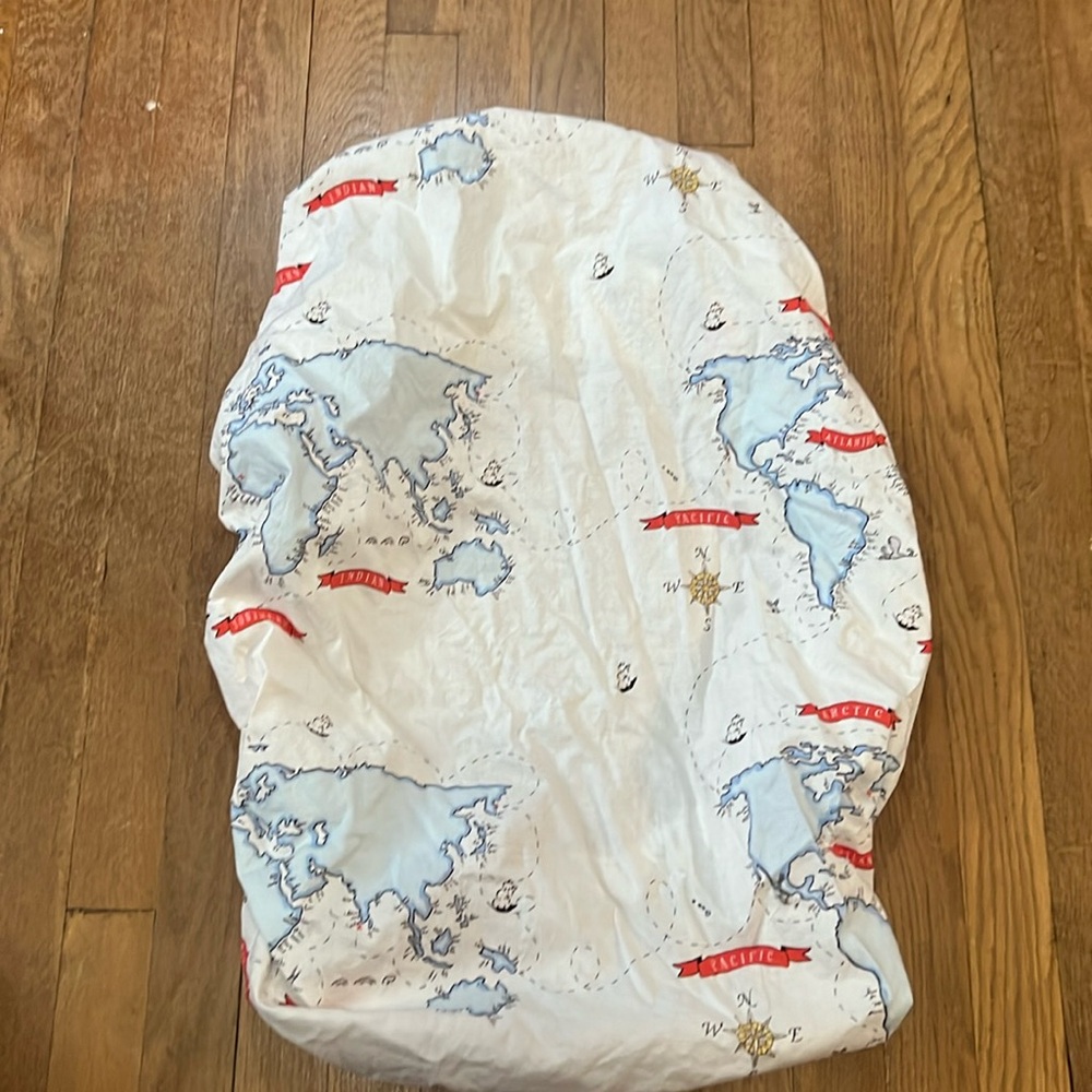 Map changing pad cover